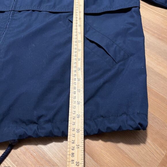 London Fog Mens Navy Blue Full Zip Windbreaker Jacket Size Large - Picture 12 of 12